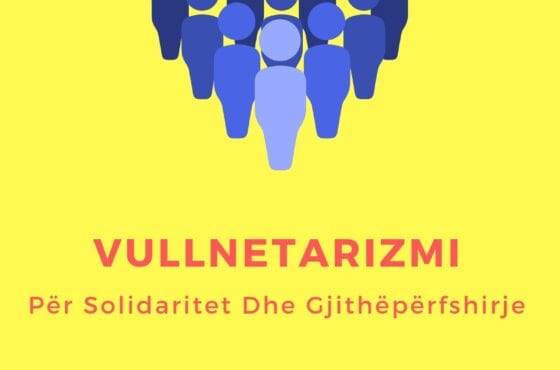 Thirrje për pjesëmarrës! Trajnim Kombëtar:”Vullnetarizmi, për Solidaritet dhe Gjithëperfshirje”