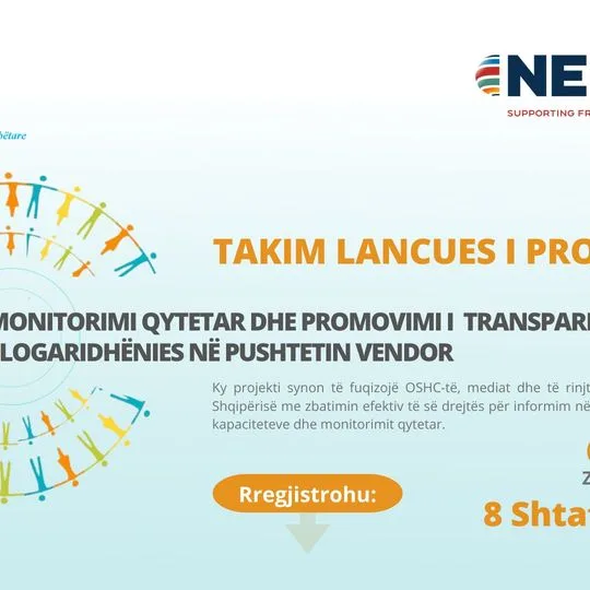 Takim Lancues i projektit Monitorimi Qytetar dhe Promovimi i Transparences jpg