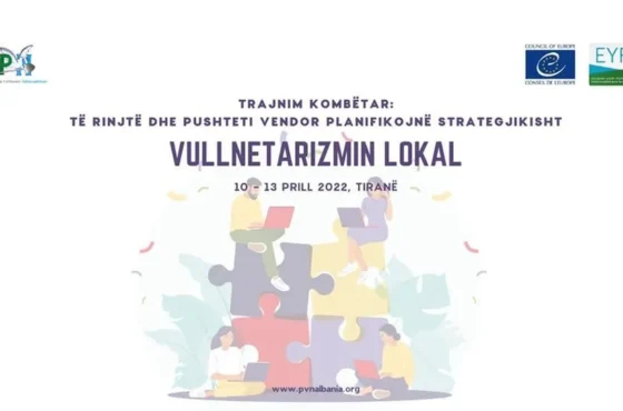 CALL – “Youth and local government strategically create local volunteerism”
