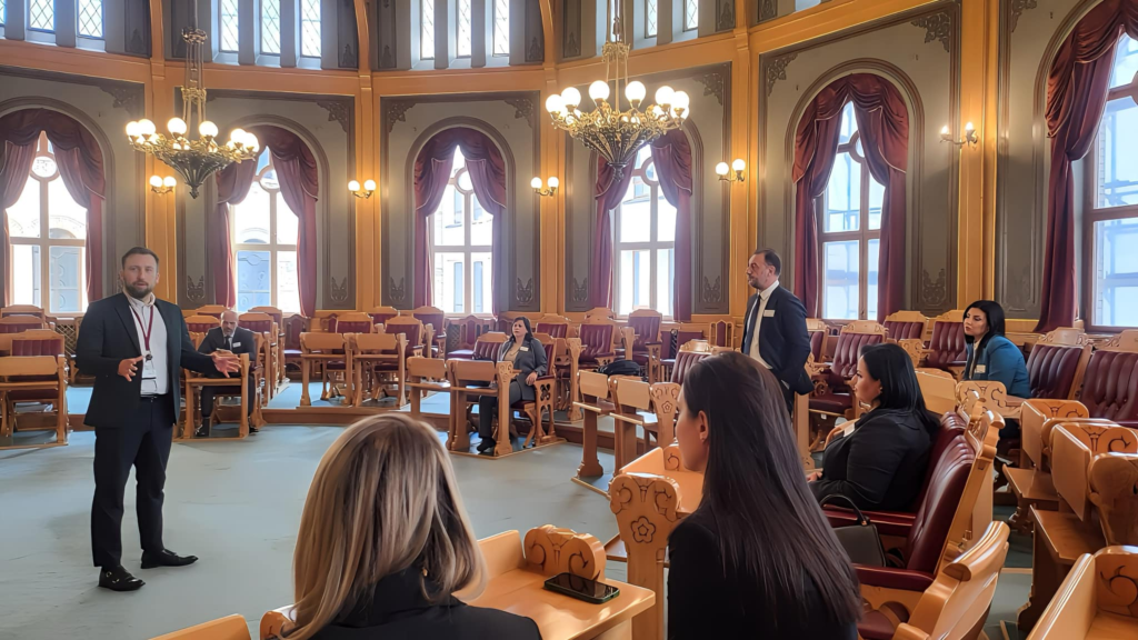 Visit to the Norwegian Parliament — photo 3