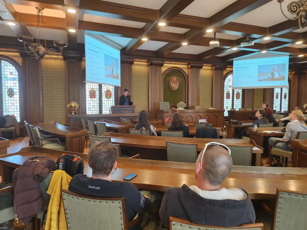 Visit to the Norwegian Parliament — photo 2